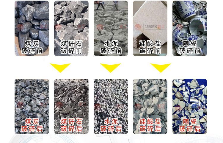 蘭炭破碎機(jī)適用物料